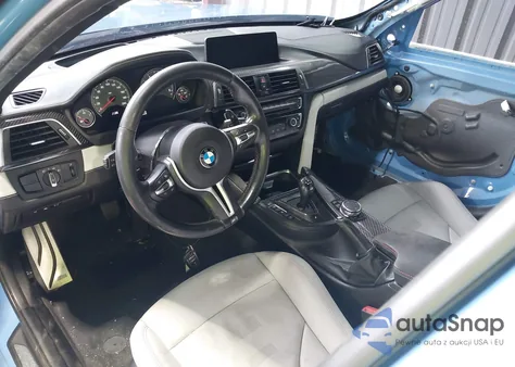 2016 BMW M3 из США, поврежденный, VIN WBS8M9C57GP966780